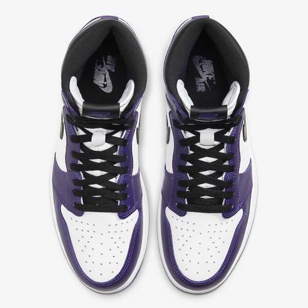 【ナイキ  コピー 】激レア Air Jordan 1 Retro High Court Purple WhiteCT5053a01